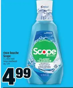 Super C rince bouche Scope | Scope mouthwash offer