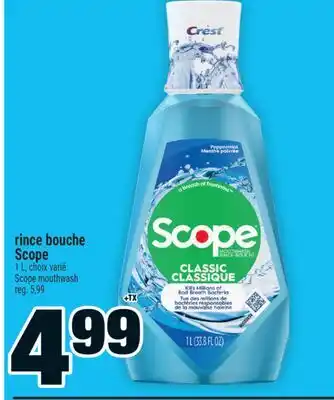 Super C rince bouche Scope | Scope mouthwash offer