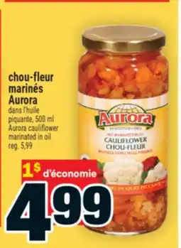 Super C chou-fleur marinés Aurora | Aurora cauliflower marinated in oil offer
