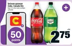 Super C boisson gazeuse Coke, Canada Dry | soft drink offer