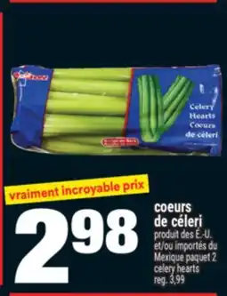 Super C Coeurs de céleri | celery hearts offer