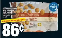 Super C petites pommes de terre rouges ou à chair jaune | small potatoes offer
