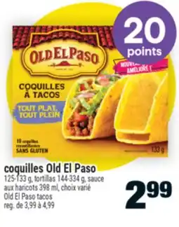 Super C coquilles Old El Paso | Old El Paso tacos offer