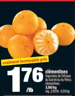 Super C clémentines | clementines offer
