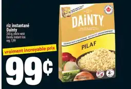 Super C Riz instantané Dainty | Dainty instant rice offer