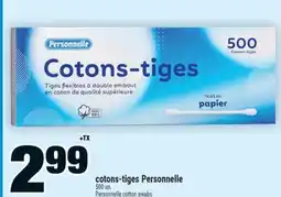 Super C cotons-tiges Personnelle | Personnelle cotton swabs offer