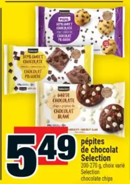 Super C pépites de chocolat Selection | Selection chocolate chips offer