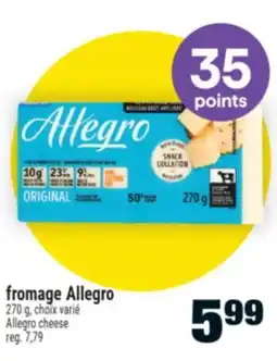 Super C FROMAGE ALLEGRO | ALLEGRO CHEESE offer