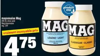 Super C MAYONNAISE MAG | MAG MAYONNAISE offer