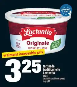 Super C tartinade traditionnelle Lactantia | Lactantia traditional spread offer