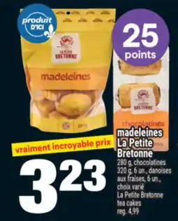 Super C madeleines La Petite Bretonne | La Petite Bretonne tea cakes offer