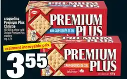 Super C Craquelins Premium Plus Christie | Christie Premium Plus crackers offer