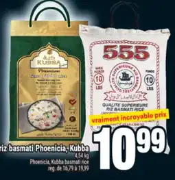 Super C riz basmati Phoenicia, Kubba | Phoenicia, Kubba basmati rice offer
