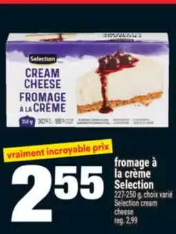 Super C fromage à la crème Selection offer