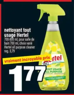 Super C nettoyant tout usage Hertel | Hertel all purpose cleaner offer