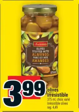 Super C olives Irrésistible | Irrésistible olives offer