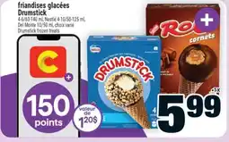 Super C friandises glacées Drumstick | Drumstick frozen treats offer