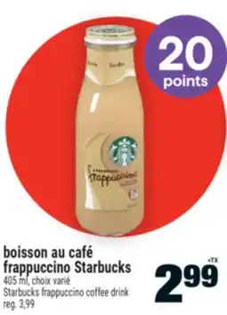 Super C Boisson au café frappuccino Starbucks | Starbucks frappuccino coffee drink offer