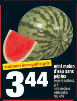 Super C mini melon d'eau sans pépins | mini seedless watermelon offer