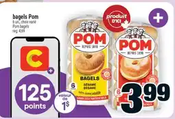 Super C Bagels Pom | Pom bagels offer