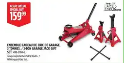 Canadian Tire TORIN BIG RED JACKS 3-TON GARAGE JACK GIFT SET offer