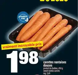 Super C CAROTTES NANTAISES DOUCES | SWEET NANTES CARROTS offer