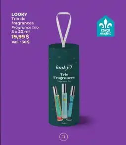 Familiprix LOOKY Fragrance trio offer