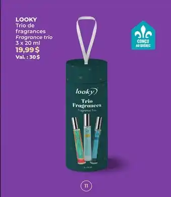 Familiprix LOOKY Fragrance trio offer
