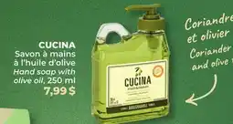 Familiprix CUCINA Hand soap with olive oil, 250 m offer