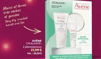 Familiprix AVÈNE CICALFATE+ 2 pieces offer