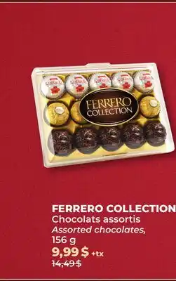 Familiprix FERRERO COLLECTION, Assorted chocolates, 156 g offer