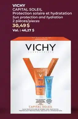 Familiprix VICHY CAPITAL SOLEIL Sun protection and hydration 2 pieces offer
