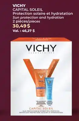 Familiprix VICHY CAPITAL SOLEIL Sun protection and hydration 2 pieces offer
