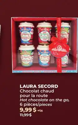 Familiprix LAURA SECORD, Hot chocolate on the go, 6 pieces offer