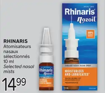 Brunet RHINARIS Atomisateurs nasaux sélectionnés offer