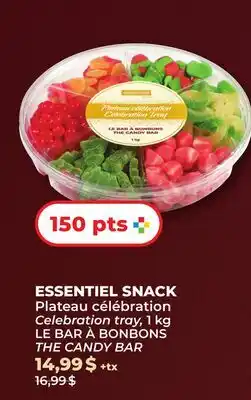 Familiprix ESSENTIEL SNACK, Celebration tray, 1 kg offer
