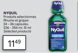 Brunet NYQUIL Produits sélectionnés Rhume et grippe offer