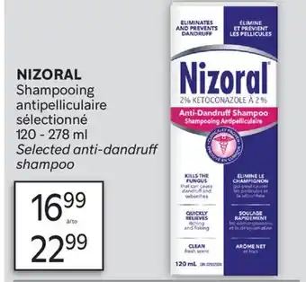 Brunet NIZORAL Shampooing antipelliculaire sélectionné offer