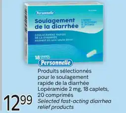Brunet Personnelle Produits sélectionnés pour le soulagement rapide de la diarrhée Lopéramide 2mg offer