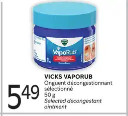 Brunet VICKS VAPORUB Onguent décongestionnant sélectionné offer