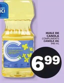 Marches Tradition COMPLIMENTS CANOLA OIL offer