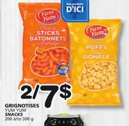 Marches Tradition YUM YUM SNACKS offer