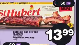 Marches Tradition ST-HUBERT FRESH PORK BACK RIBS offer