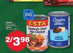 Marches Tradition ESTA OR CORDON BLEU CORDON BLEU SAUCE offer