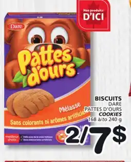 Marches Tradition DARE COOKIES offer