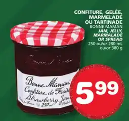 Marches Tradition BONNE MAMAN JAM, JELLY, MARMALADE OR SPREAD offer