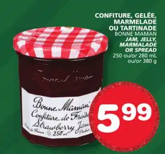 Marches Tradition BONNE MAMAN JAM, JELLY, MARMALADE OR SPREAD offer