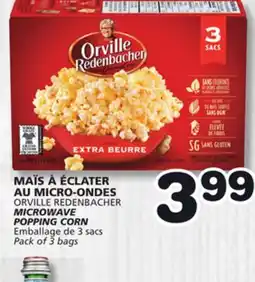 Marches Tradition ORVILLE REDENBACHER MICROWAVE POPPING CORN offer