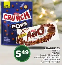 Marches Tradition NESTLÉ TREATS offer