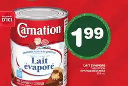 Marches Tradition CARNATION EVAPORATED MILK offer